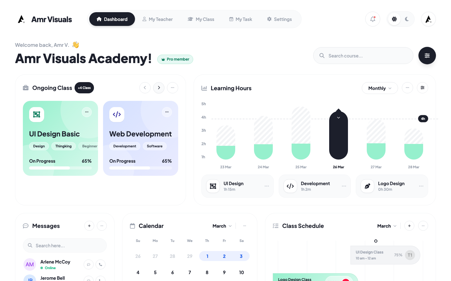 Dashboard preview
