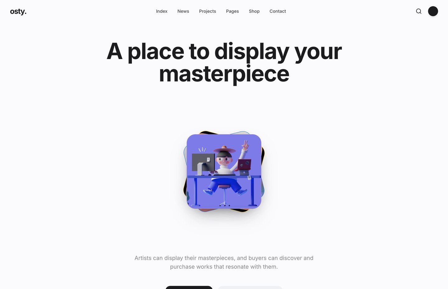 Portfolio — desktop