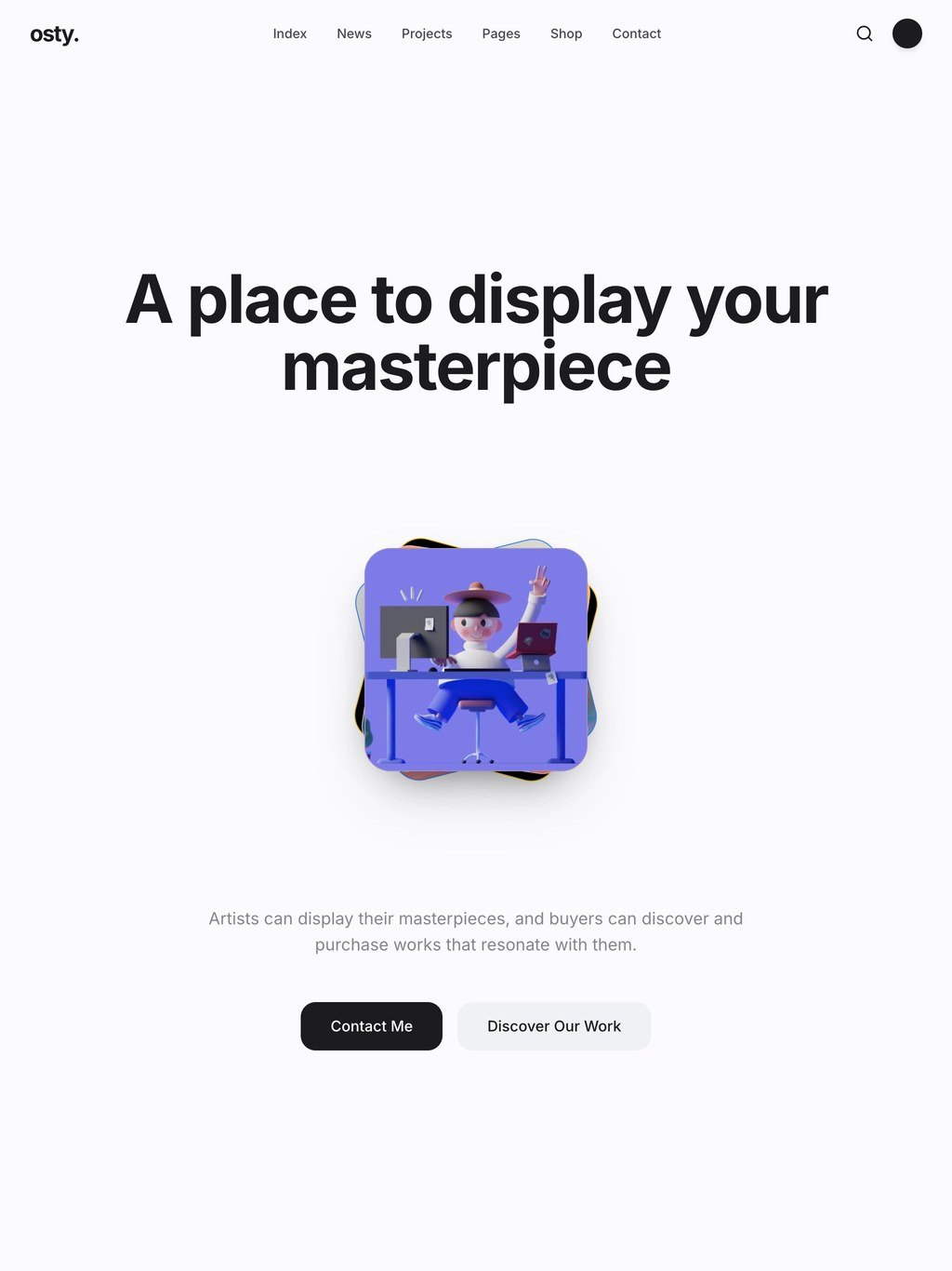 Portfolio — tablet